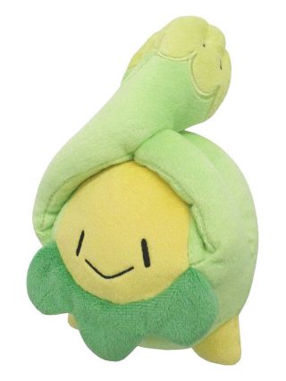 Real Authentic Sanei Pokemon All Star Pp90 Budew 6.  5 " Stuffed Plush Doll
