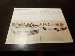 Vintage 1966 Gto Two - Page Ad
