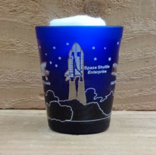 National Air And Space Museum - Smithsonian Institution " Shot Glass " Orig.