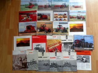 Group 23 Vintage Case Tractor & Equipment Brochures Good Oem