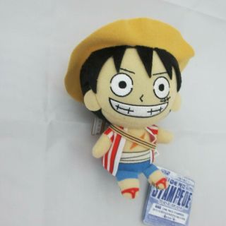Monkey D Luffy Plush Doll anime One Piece BANDAI official 2