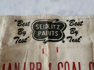 2 Vintage Advertising Nail Pouches - Seidlitzpaints & Carver Lumber Co. 4