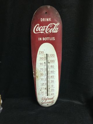 1950’s Coca Cola Cigar Thermometer