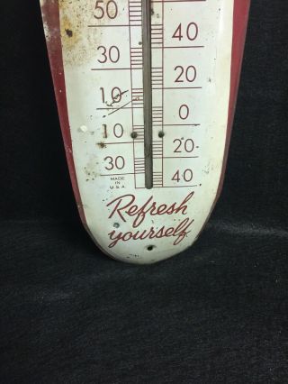 1950’s Coca Cola Cigar Thermometer 4
