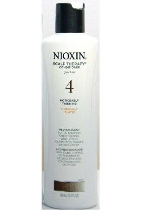 Nioxin System 4 Scalp Therapy Fine Thinning Treated Hair 10.  10 Oz Prior Pack