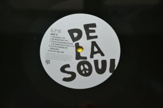 De La Soul Three feet high and rising Vinyl record album lp 1st 8