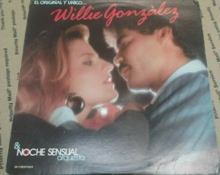 1988 Willie Gonzalez Amor Pirata Record Vinyl Lp Album Tropical Puerto Rico