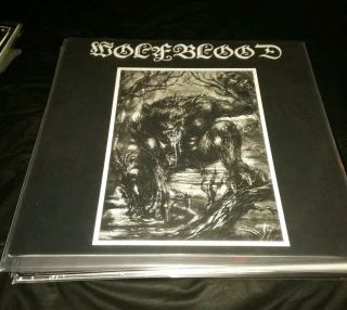 Wolfblood Lp Rare Black Metal [darker Than Black] Drowning The Light