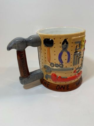 Vintage Craftsman Tools Limited Edition Mug Sears Roebuck 5” Tall 4” Across