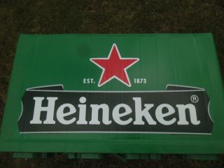 3 x Heineken 24 bottle Beer Crates Man Cave Garden Home Brew UK POSTAGE 2