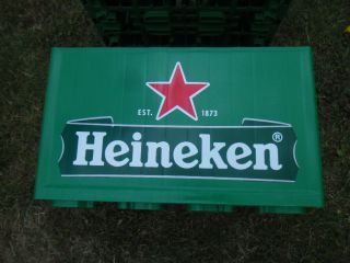 3 x Heineken 24 bottle Beer Crates Man Cave Garden Home Brew UK POSTAGE 5