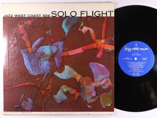 V/a (chet Baker) - Solo Flight Lp - Jazz West Coast - Jwc - 505 Mono Dg Vg,