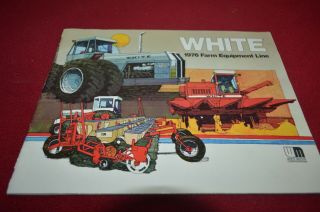 White Oliver Tractor Buyers Guide For 1976 Dealer 
