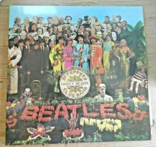Beatles Sgt Peppers 1st Press Original1967 Uk Parlophone Mono Vinyl Lp Pmc70277