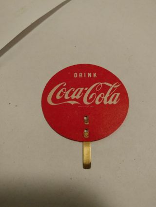 1957 Scarce Nos Coca - Cola Calendar Hanger