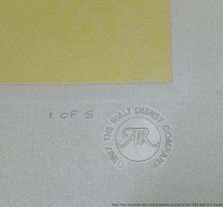 Lg Folio Gold Plate Edition Progressive Proof Prints Signed Carl Barks Disney 5
