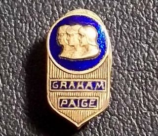 Usa C1920´ Lapel Pin Badge Graham Paige Automobiles " Barbieri & Milano "