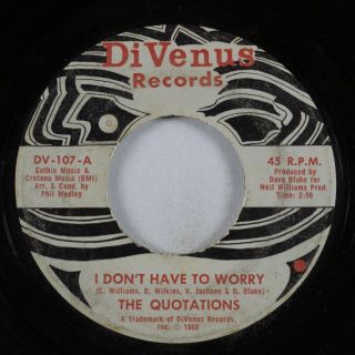 Northern Soul 45 Quotations I Don 