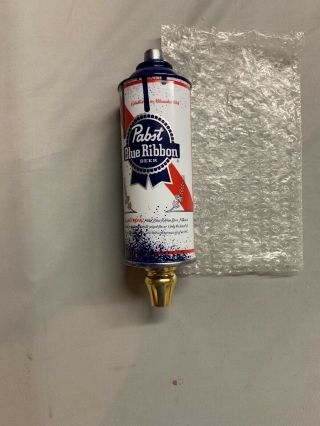 Pbr Pabst Blue Ribbon Art Series Spray Paint Beer Tap Handle