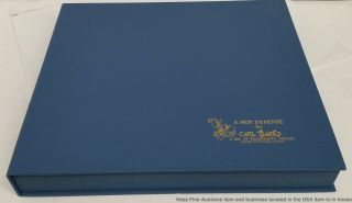 Signed Carl Barks Progressive Prints Lithograph Folio Gold Plate Edition 11