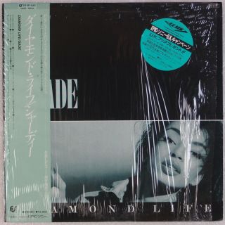 Sade: Diamond Life Japan 28 - 3p - 545 Epic Soul Vocals W/ Insert Vinyl Lp Import