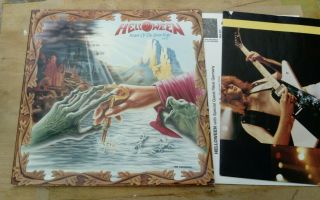 Helloween - Keeper Of The Seven Keys Part 2 Lp 1988.  With Poster.  1st Press