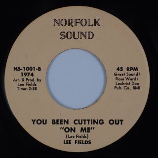 Lee Fields: I Don’t Have To Worry Us Norfolk Sound Funk Deep Soul 45 Nm -