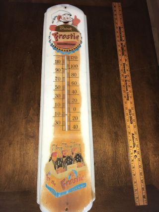 36” Frostie Root Beer Thermometer