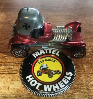 Hot Wheels Red Line 1969 Red Baron 6