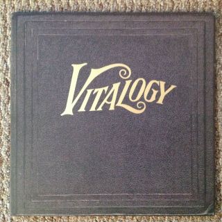 Pearl Jam Vitalogy Lp 1994 1st Press Gatefold Booklet Vg,  /vg,  E 66900