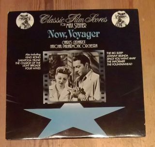 Now,  Voyager - Classic Film Scores For Max Steiner Vinyl Lp Comp 33rpm 1981
