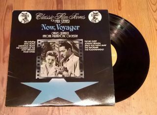 Now,  Voyager - Classic Film Scores For Max Steiner Vinyl LP Comp 33rpm 1981 3