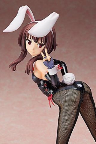 Freeing Konosuba Megumin: Bunny Ver.  1/4 Scale Figure from Japan 7