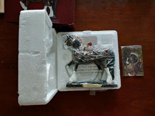 Trail Of Painted Ponies,  King Of Hearts Clydesdale W Box & Card 2010 1e/6285