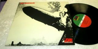 Led Zeppelin I 1969 Debut Lp Nm Near Us Atlantic Vinyl Remastered 180 Gram