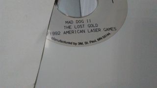 Arcade MAD DOG 2 The Lost Gold Laserdisc American Laser Games,  Mad Dog McCree 4
