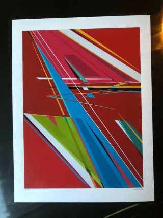 Chain Reaction - Ltd.  Ed.  Print By Kenor Signed And Numbered /50 W/