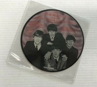 THE BEATLES - I WANT TO HOLD YOUR HAND/THIS BOY - 20th ANN PICTURE DISC - DISC 9.  0 2