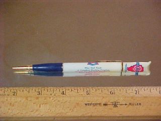 Rare Blue Seal Feeds 173 Sample Sack Top Pencil Illinois Farm Supply Co.