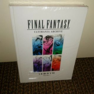 Final Fantasy Ultimania Archive Volume 1 Hardcover 2018
