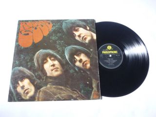 The Beatles Rubber Soul 1965 Uk - 4/ - 4 2nd Press Mono Vinyl Lp Plays Tidy