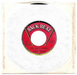 Shirley Lawson One More Chance Back Beat Promo Ex Unplayed Northern Soul 45
