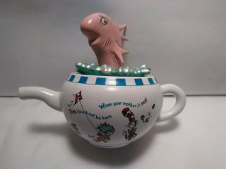 Dr Seuss Hallmark Figure Fish In Pot