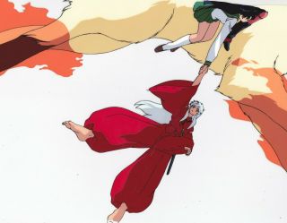Inuyasha Japanese Anime Production Cel - Inuyasha - Opening 1 Credits