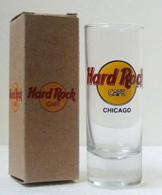 Hard Rock Cafe Chicago Shot Glass - Collectible