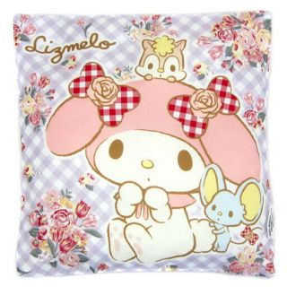 2016 Sanrio My Melody X Liz Lisa Lizmelo Flat Mouse W Squirrel Square Cushion
