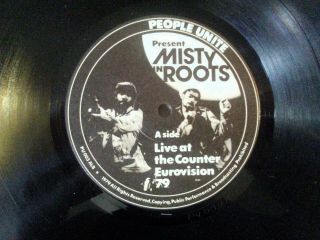 MISTY in ROOTS  Live at the Counter Eurovision 79  UK LP/Vinyl - People Unite - NM 4