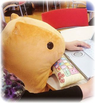 Bandai Capybara - San PC Cushion Doll Stuffed from Japan F/S 4