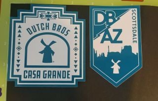 Arizona Regionals Dutch Bros Stickers