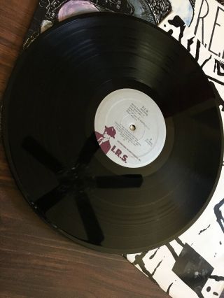 REM R.  E.  M.  Reckoning Vinyl Record LP I.  R.  S.  SP - 70044 4